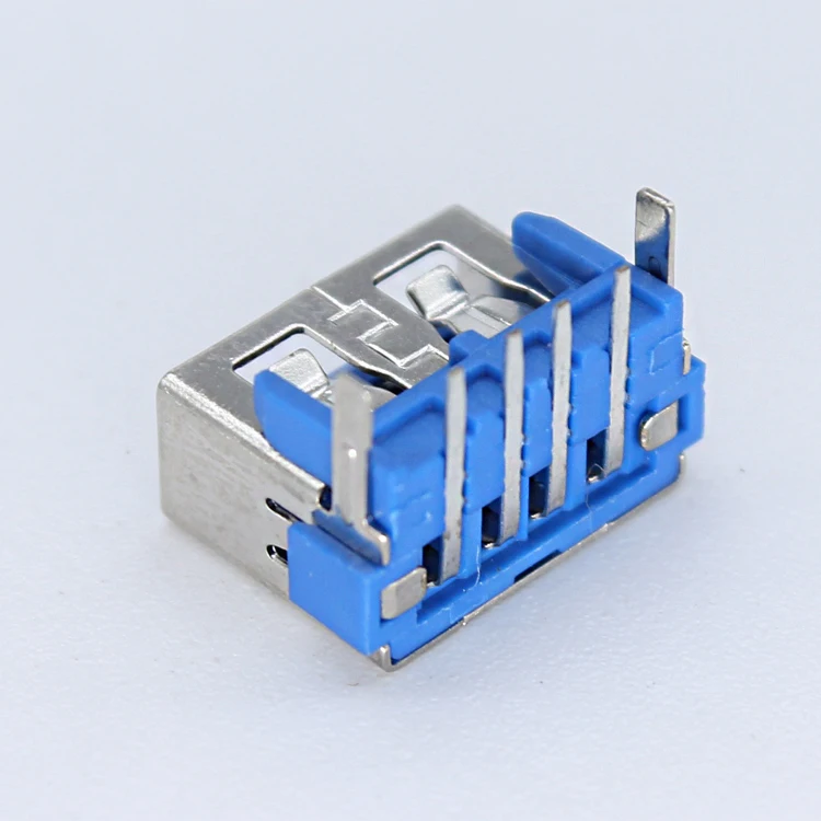 Usb A 2.0 4 Pin Connector Smt 4P  180Degree B Af2.0 Plug Solder Female Socket 2.0 Usb A-Type Connector 4-Pin Dip