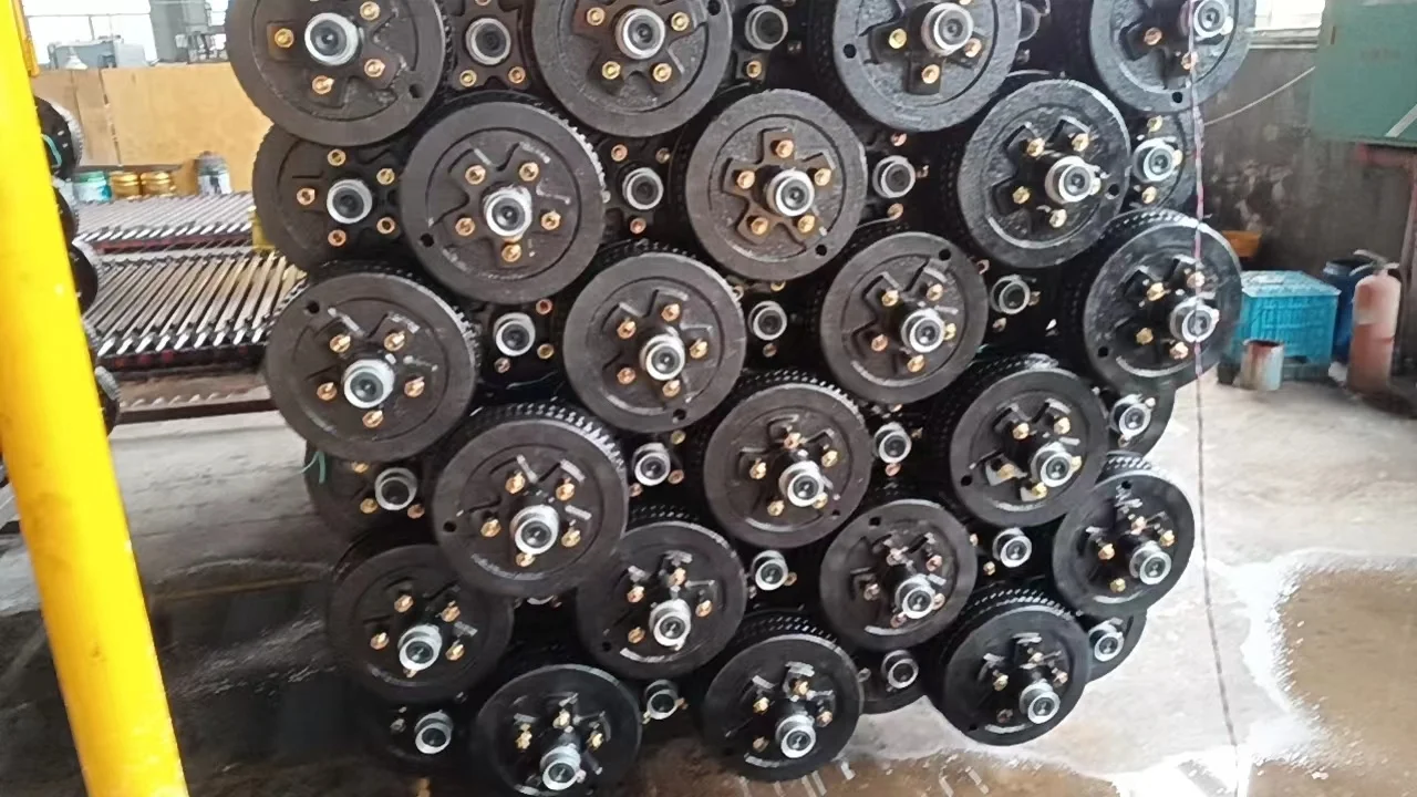 3.5 K 5 Lug Hot Sale Tandem Trailer Electric Brake Axle Spare Parts