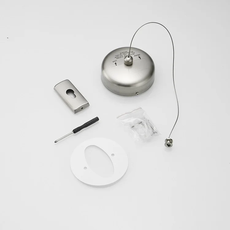 Good price Clothesline pull out Retractable Clothesline adjustable drying line for cloth chrome clothline