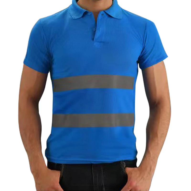 Светоотражающий жилет с логотипом на заказ хлопковая мягкая полиэфирная быстросохнущая защитная одежда