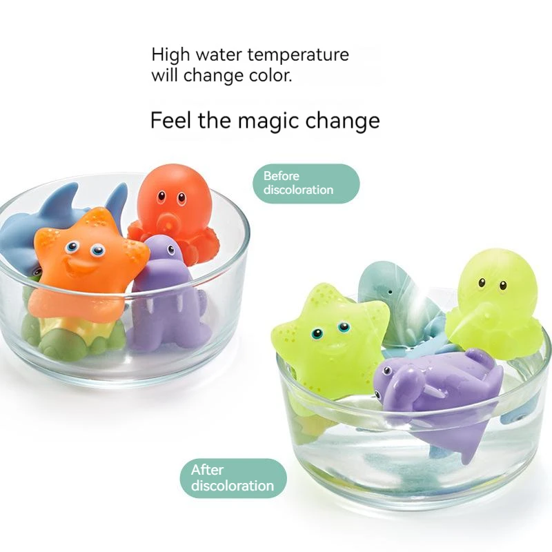 Нетоксичные силиконовые игрушки для ванной