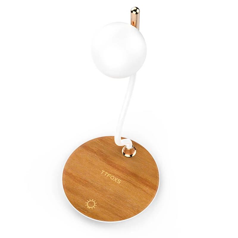 
Table Light Cordless Led Universal Qi Mini Bronze Desk Reading Furniture Review Wireless Charger Lamp 