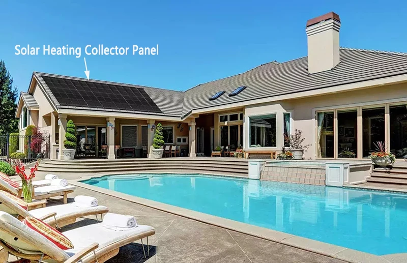 Hot Selling High Efficiency  100x300cm Rubber Solar Collector Panels