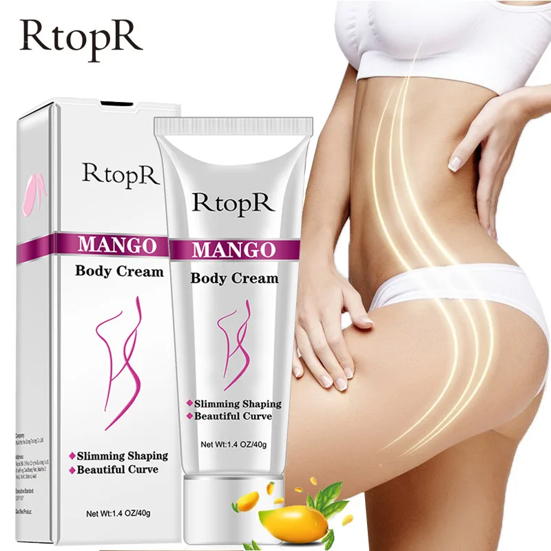 RTS Hot Selling Best Beautiful Curve Weight Loss Stomach Slimming Rtopr Mango Body Cream