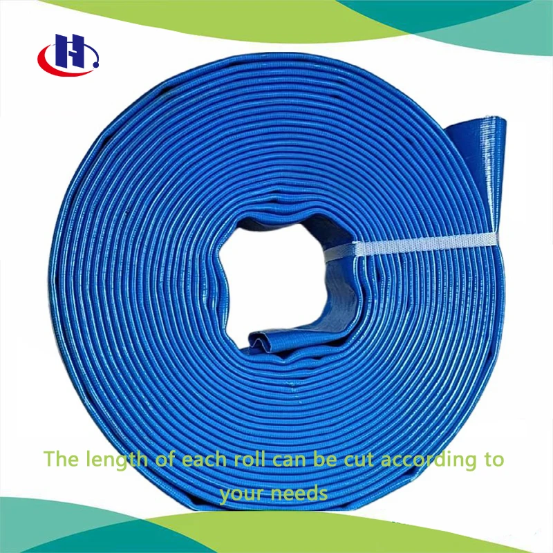 2 3 4 5 Inch Agricultural Irrigation Water Suction Pipe Pvc Layflat Discharge Hose