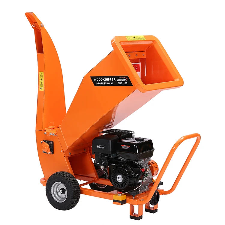 15HP Gasoline Ducar Engine Diameter 10CM Wood Chipper Shredder