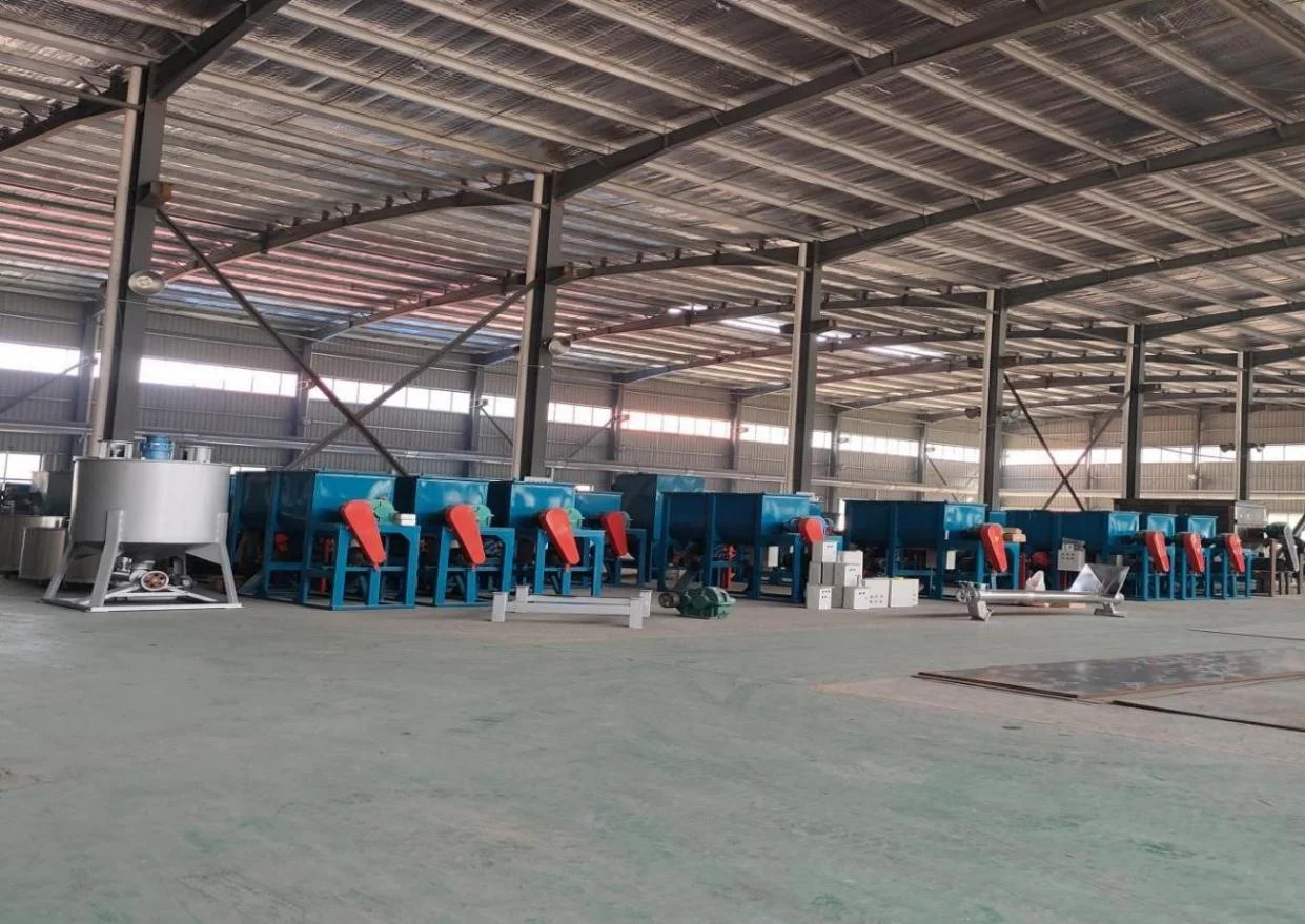 Dry Mortar Mixer Machine EPS Foam Coating Machine EPS Cornice Coating Machine Production Line