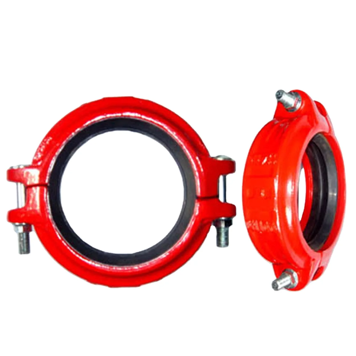 Ductile iron grooved mechanical tee with by approved