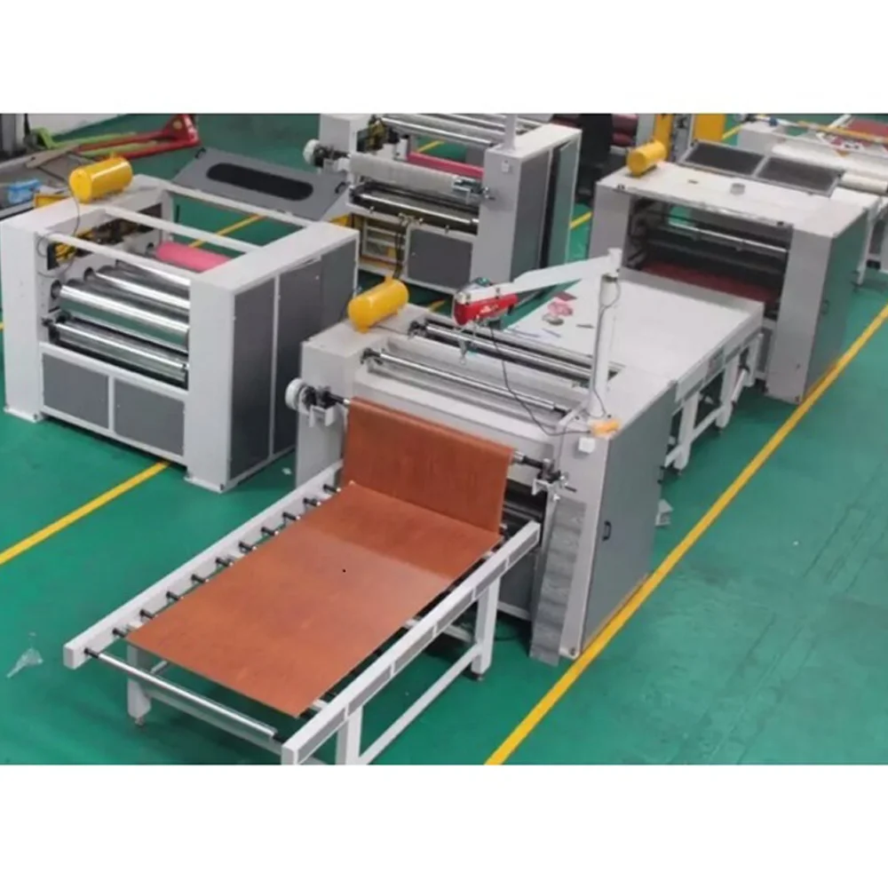roller lamination line  hot melting  glue laminating machine  pur glue honeycomb pvc profile door laminating machine