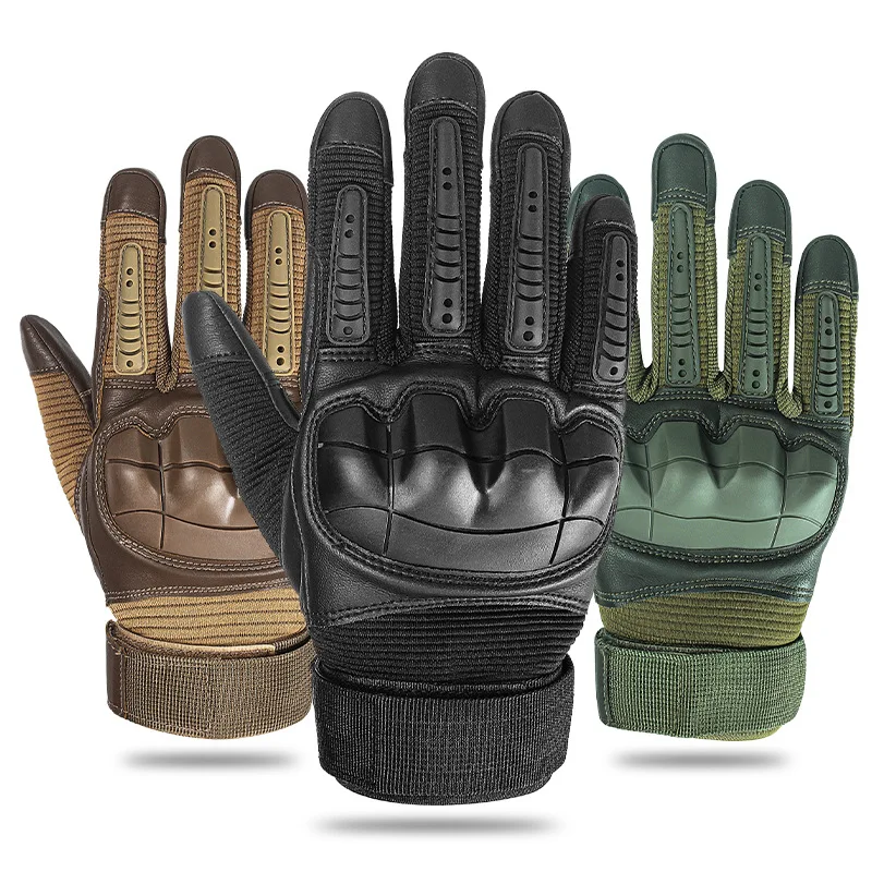 Full Finger Touchscreen Combat  Shooting Motorcycle Winter Gloves