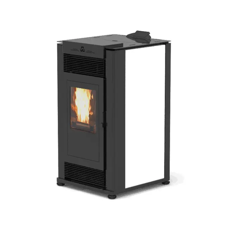 Amazon Popular 14KW Air Modern Smokeless low noise Wood Pellet Heaters Pellet heating Stove