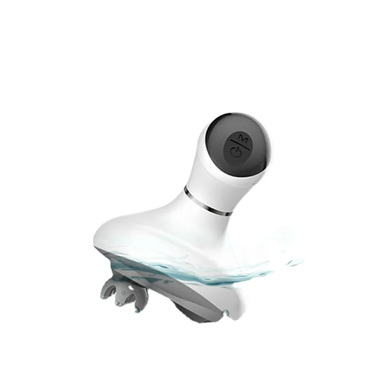 2024 Trend Products Electric Head Massager Scalp Stress Relax Shampoo Brush Relief Fatigue Spa Silicone Head Massager Machine