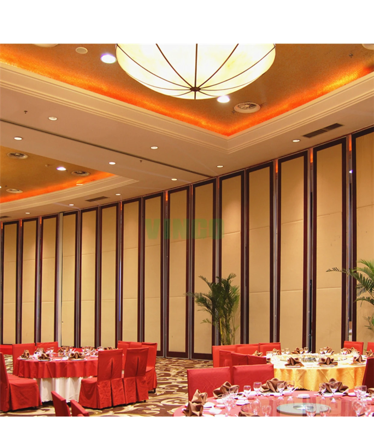 Nature Acustic Partition Commercial Office Room Divider Sliding Wall Panels