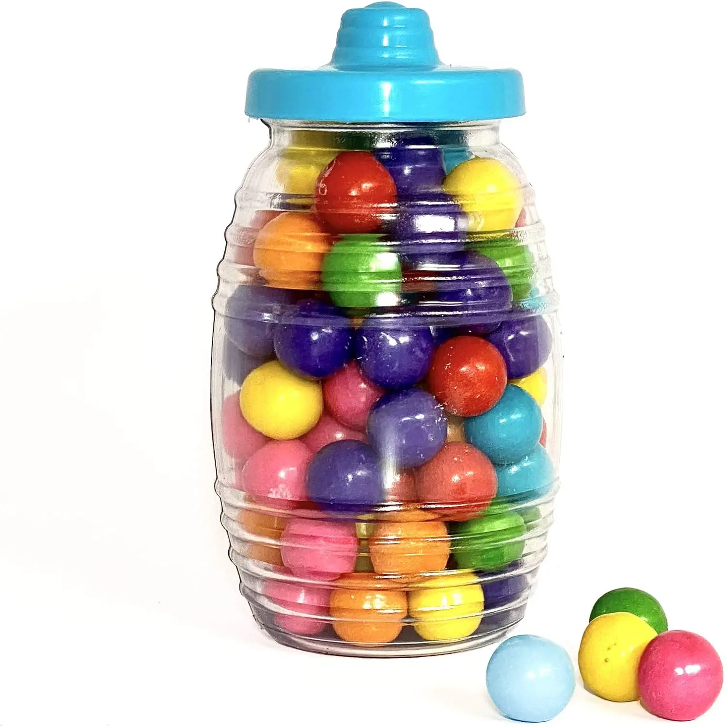 32oz Mexican Plastic Vitrolero Plastic Barrel Cup Drinking Slush Ice Plastic Honey Jars For Restaurant