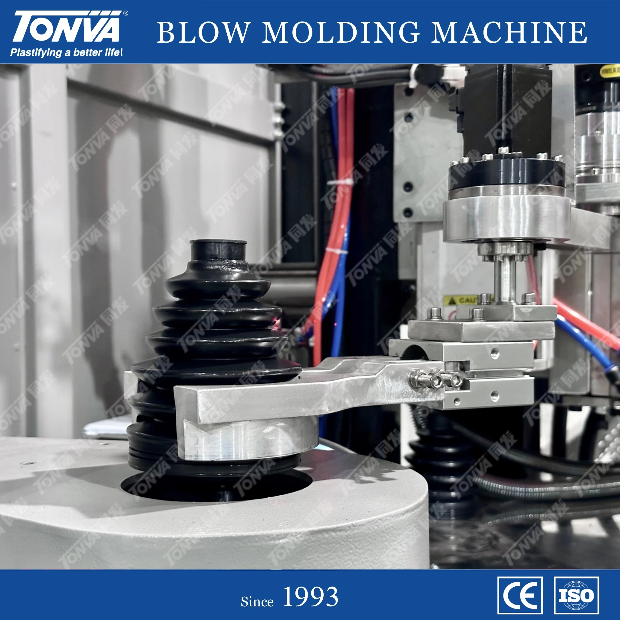 plastic TPE steering boots auto part blow molding making machine