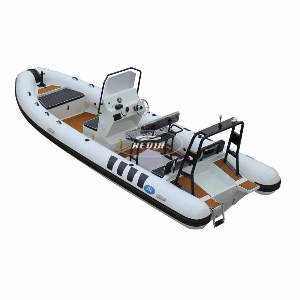 Ce 21ft Patrol 650 660 Comercial Rib Boat Aluminum v Hull High Quality Luxury Folding