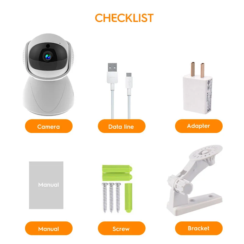 1080P Home Ai Wireless Surveillance Baby Monitor Camara Yiiot App Network Security Cctv System 5G 2.4G Dual Wifi Ptz Camera
