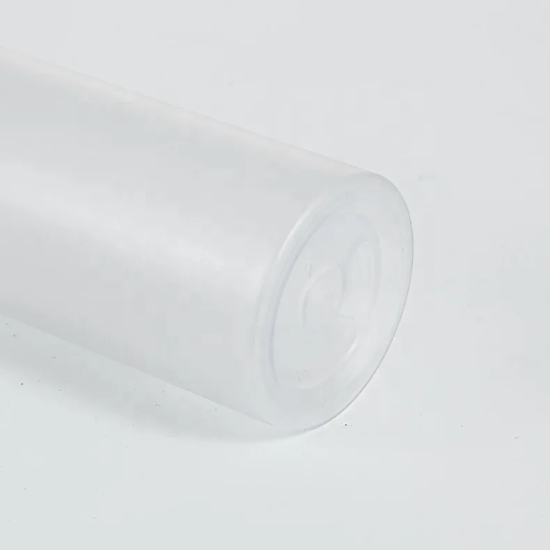 New product 400ml frosted  plastic bottle round flat shoulder semi-permeable frosted plastic fine mist sprayer bottle
