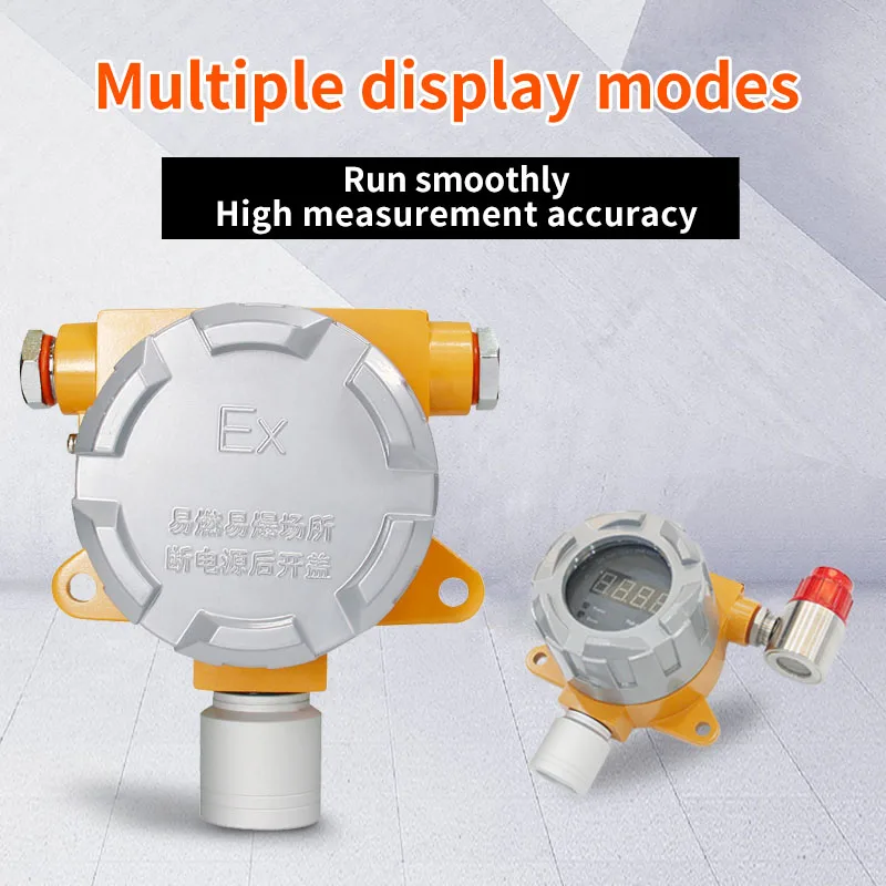 Explosion-proof industrial gas detector lpg gas detector sensor Fixed Methane natur gas leakage alarm detector
