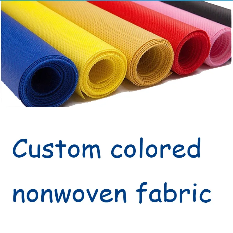 Customize all kinds of color polypropylene non-woven fabrics, customized all kinds of special specifications of non-woven fabric
