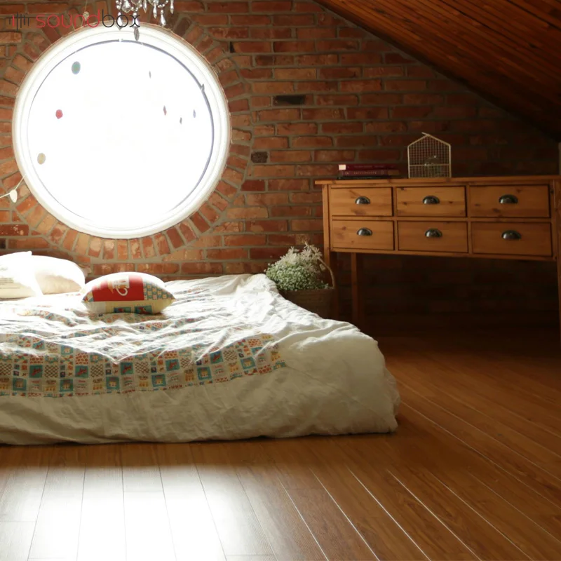 Soundbox hardwood wpc acoustic floor insulation vinyl sound mat wood engineered floor board indoor
