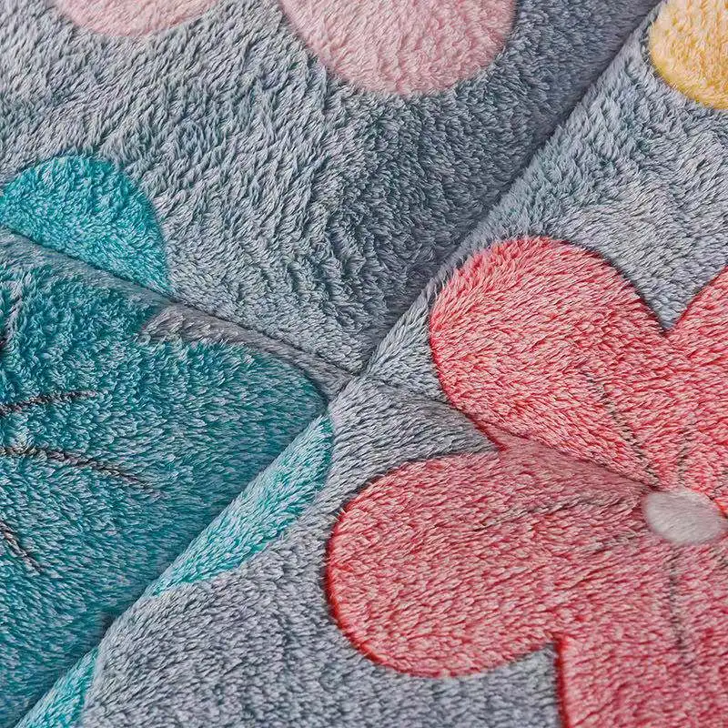 Hot sale thick velvet comforter fleece comforter soft comfortable heavy quilt warm edredones