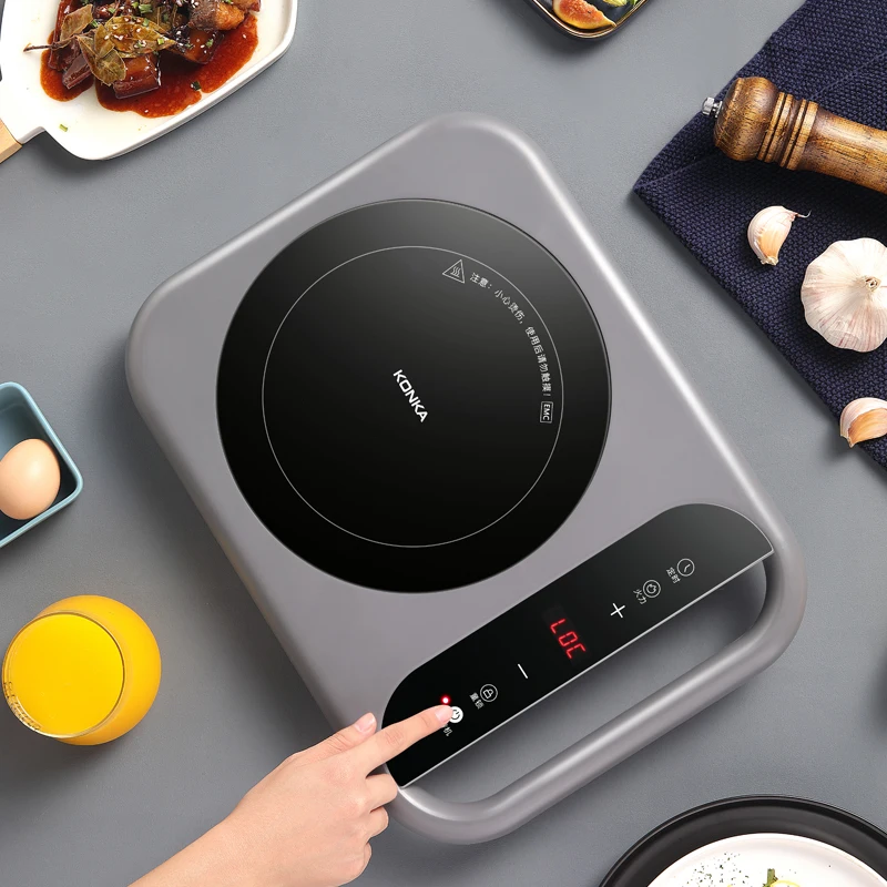 
KONKA KEO-IS3 household induction cooker 2100W high power 8-speed adjustable electric cooktop single cooker infrared cooker 