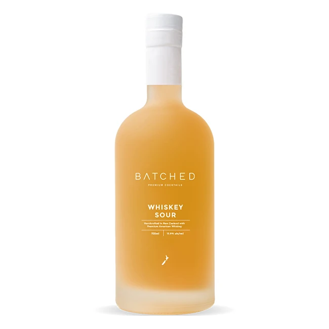 Batched Cocktails Whiskey Sour 725ml Wholesale Square Bottles Alcoholic Special Original Dessert Wine
