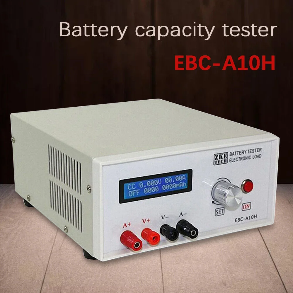 ZKETECH EBC-A10H AC100V- 240V 0-30V Multifunction Electronic Load battery Tester
