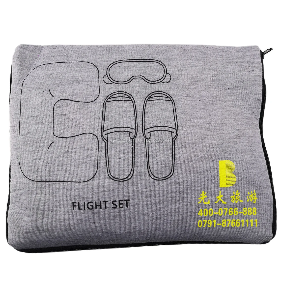 Traveling Nessary folding travel slippers with a pouch