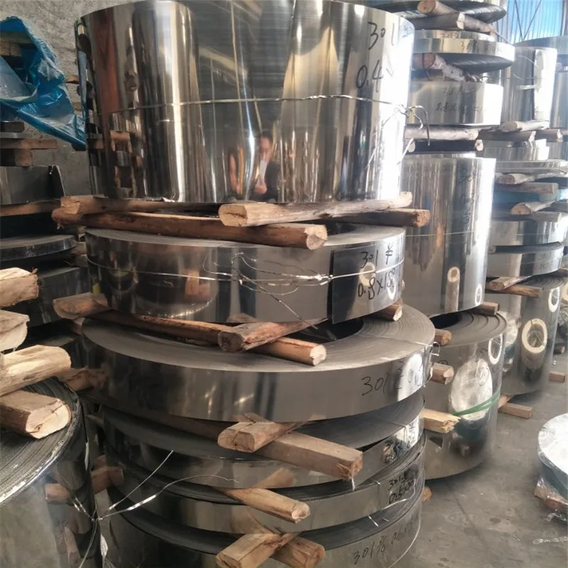 Cold Rolled Stainless Steel Coil Strip Belt 0.5mm 0.8mm 1.0mm 304 410 420 440A With Good Corrosion Resistance Machinability