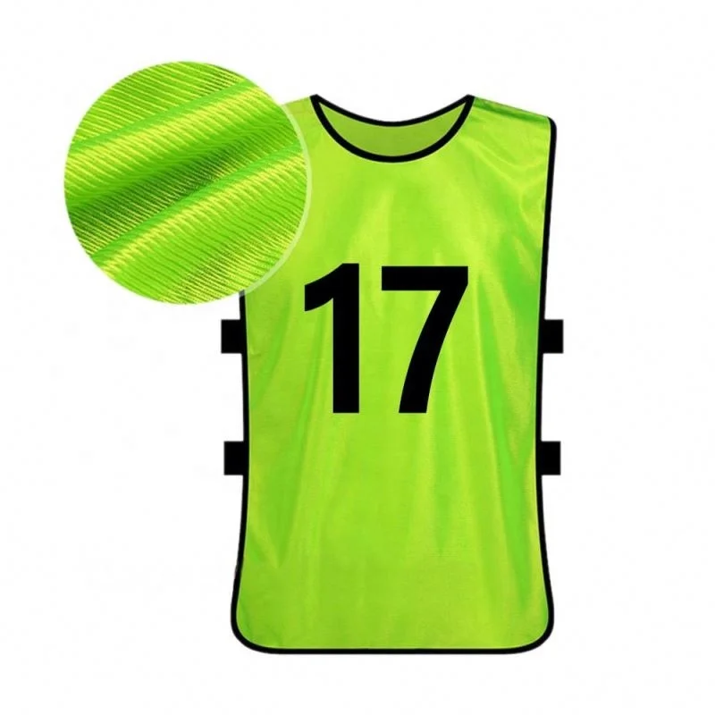Cheap Price Jerseys Soccer Uniform Colorful Football Bibs With Name