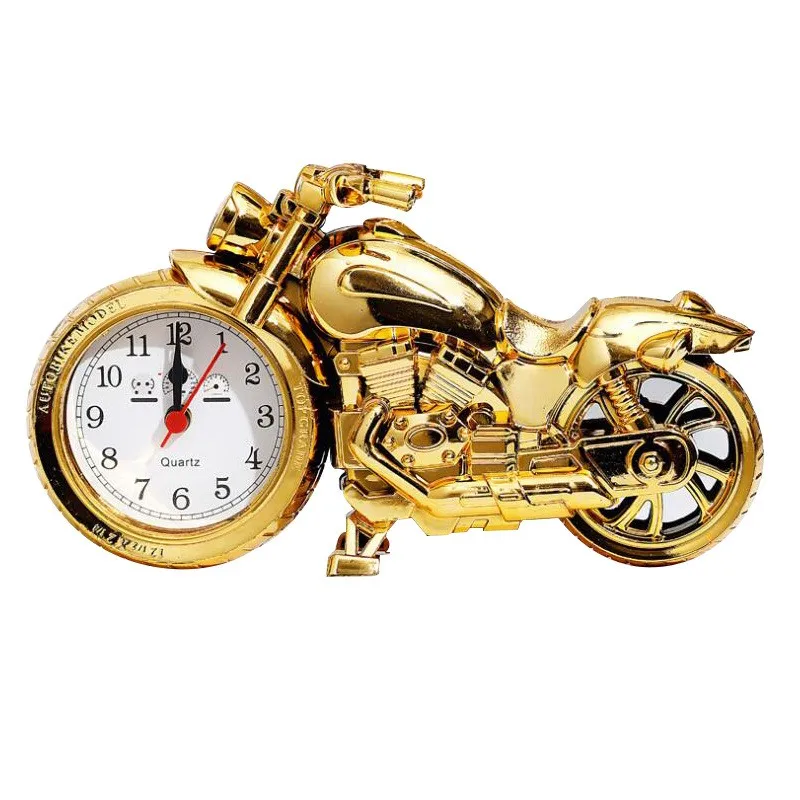 Daily necessities  new style motorcycle alarm clock fashion personality creative alarm clock student bedside  ho