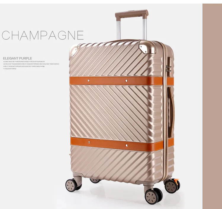 
customer hard shell fashon design suitcases luggage traveling outdoor ABS+PC luggage set for sale 