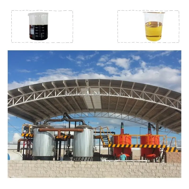 Top-Rated Waste Oil to Diesel Oil Distillation Machine for Sale