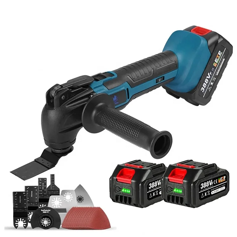 Yofidra Oscillating Multi Function Tool Electric Saw Trimmer Shovel Cutting Machine for Makita 18V Battery woodworking Tool