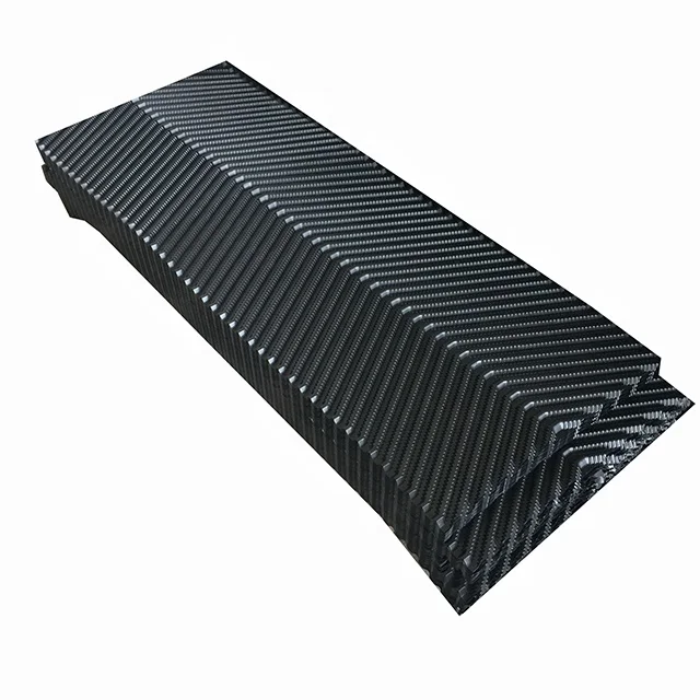 PVC fill for water cooling tower plastic honeycomb pvc infill media cooling tower pvc filler 610mm
