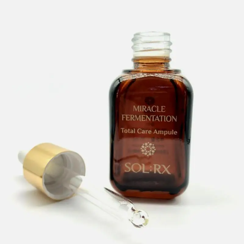 Popular Cosmetic Container Serum Essential Oil 30 Ml Cube Square Dropper Custom Glass Bottle Square Amber Dropper Bottle