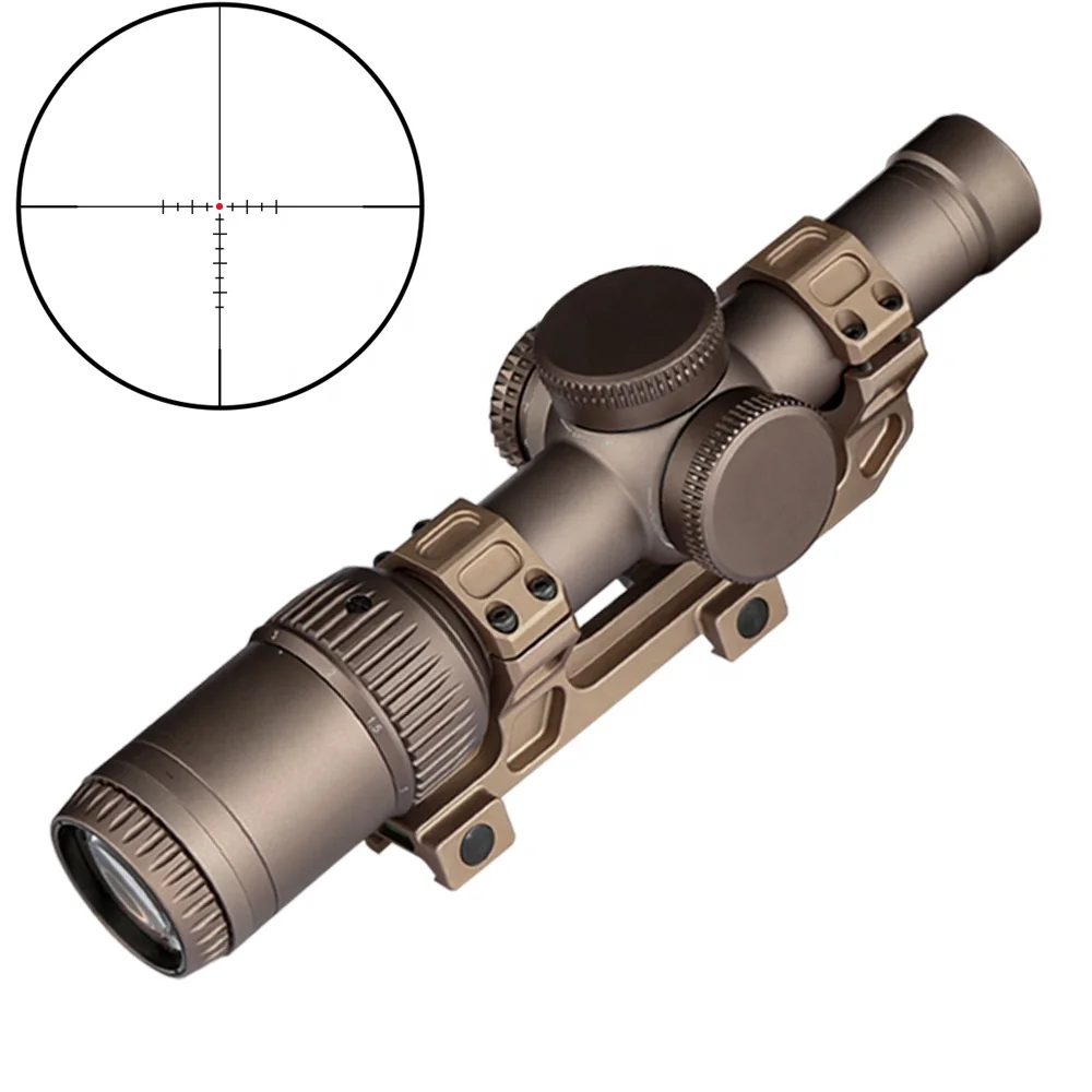 VT RZ 1-6x24 HD Tactical Scope Optics Hunting Sight for Outdoor Hunting Shaver Strike Eagle Mighty Sight with Dot Sight Feature