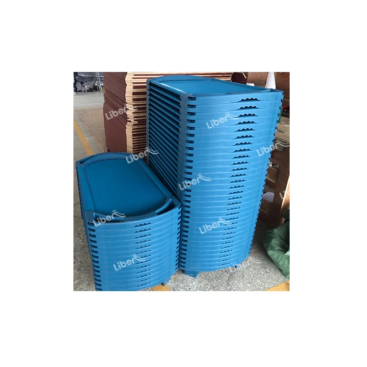 Preschool nursery cot stackable sleeping plastic Kids children bed