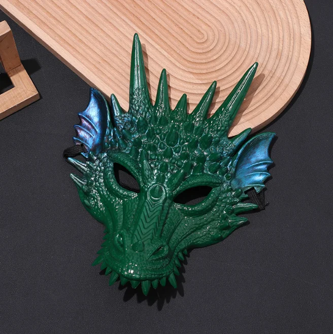 Cartoon Party Animal Mask Kids Costumes Antelope Dragon Masks Halloween Carnival Performances Props And Toys