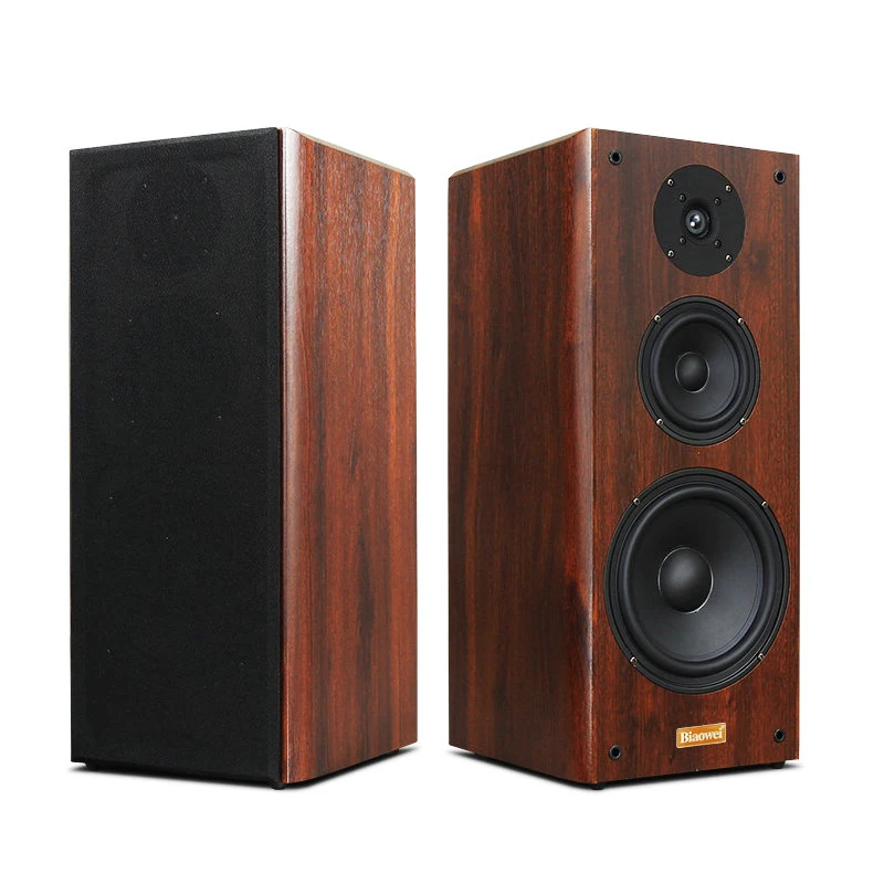 200W 8 Inch Bookshelf Speakers 7ohm Monitor Passive Fever Hifi Surround High Fidelity Home Audio Music Sound Amplifiers Speaker