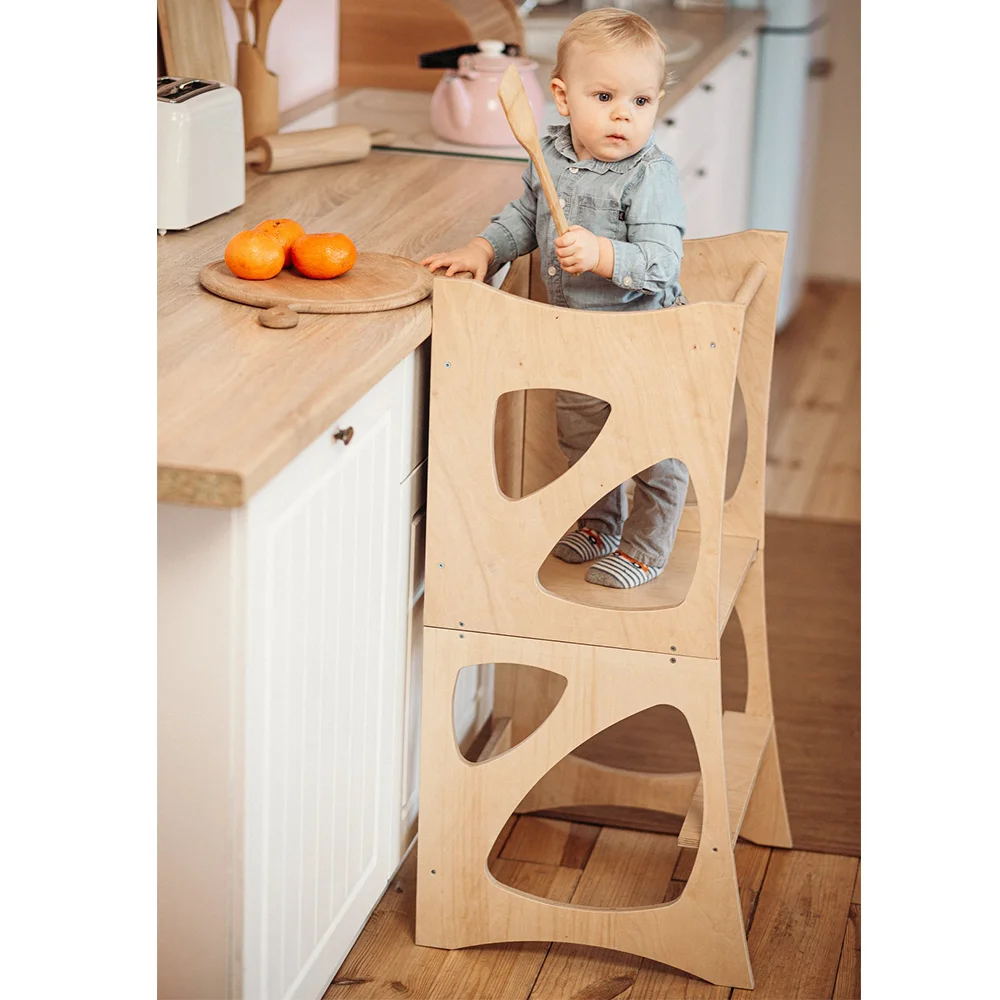 living room furniture wooden footstool children kitchen helper step stool kids learning tower
