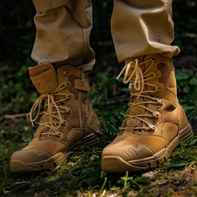 Уличные тактические ботинки Cordura на заказ армейские полицейские водонепроницаемые Тактические Военные боевые охотничьи молнии