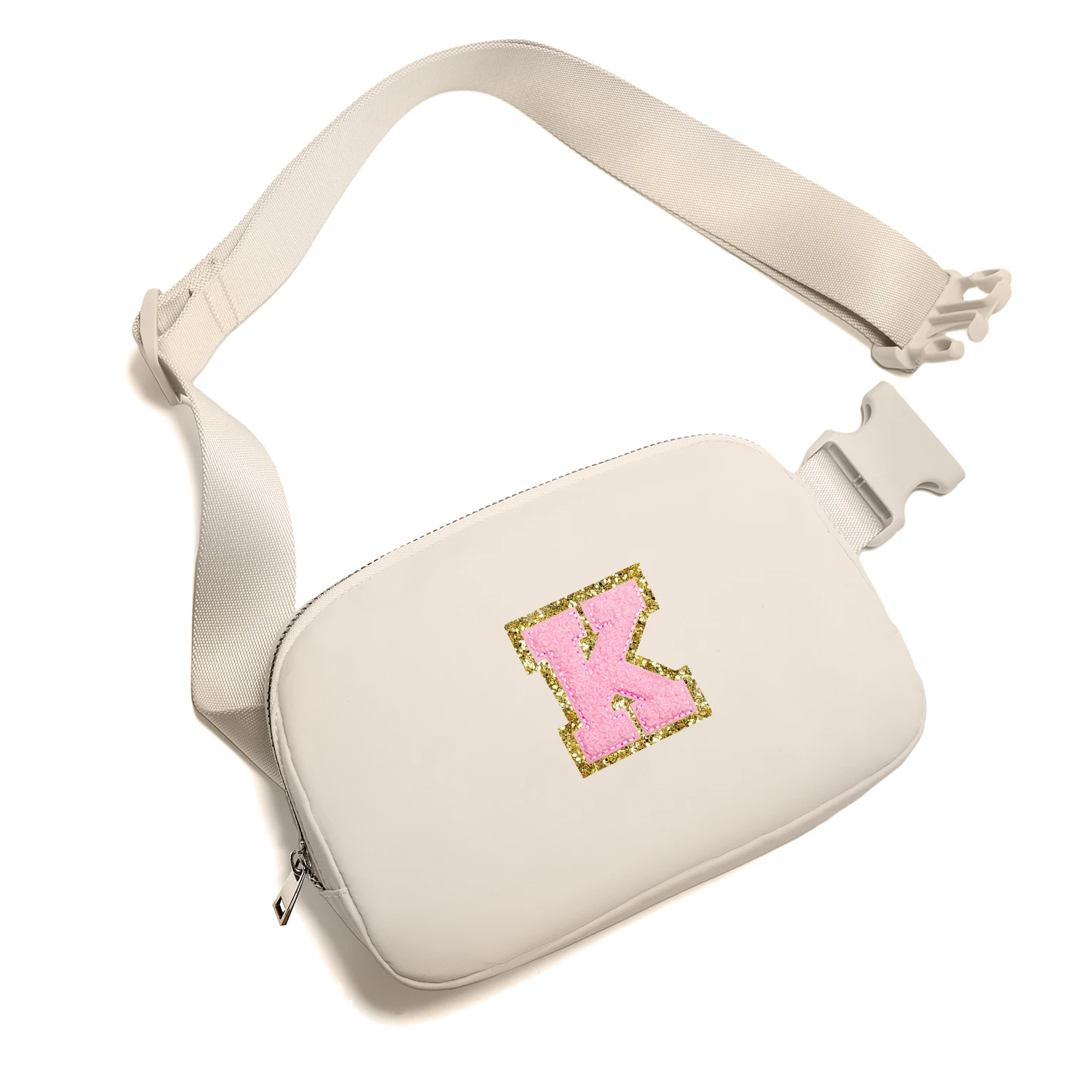 Custom sports pockets nursing bags for nurses waist bum bags black kids fanny pack checkered phone pouch for running waist bags