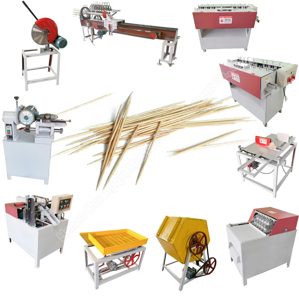 Wooden die cutting laser and bending machine dental floss toothpick making machine bamboo toothpick production making machine