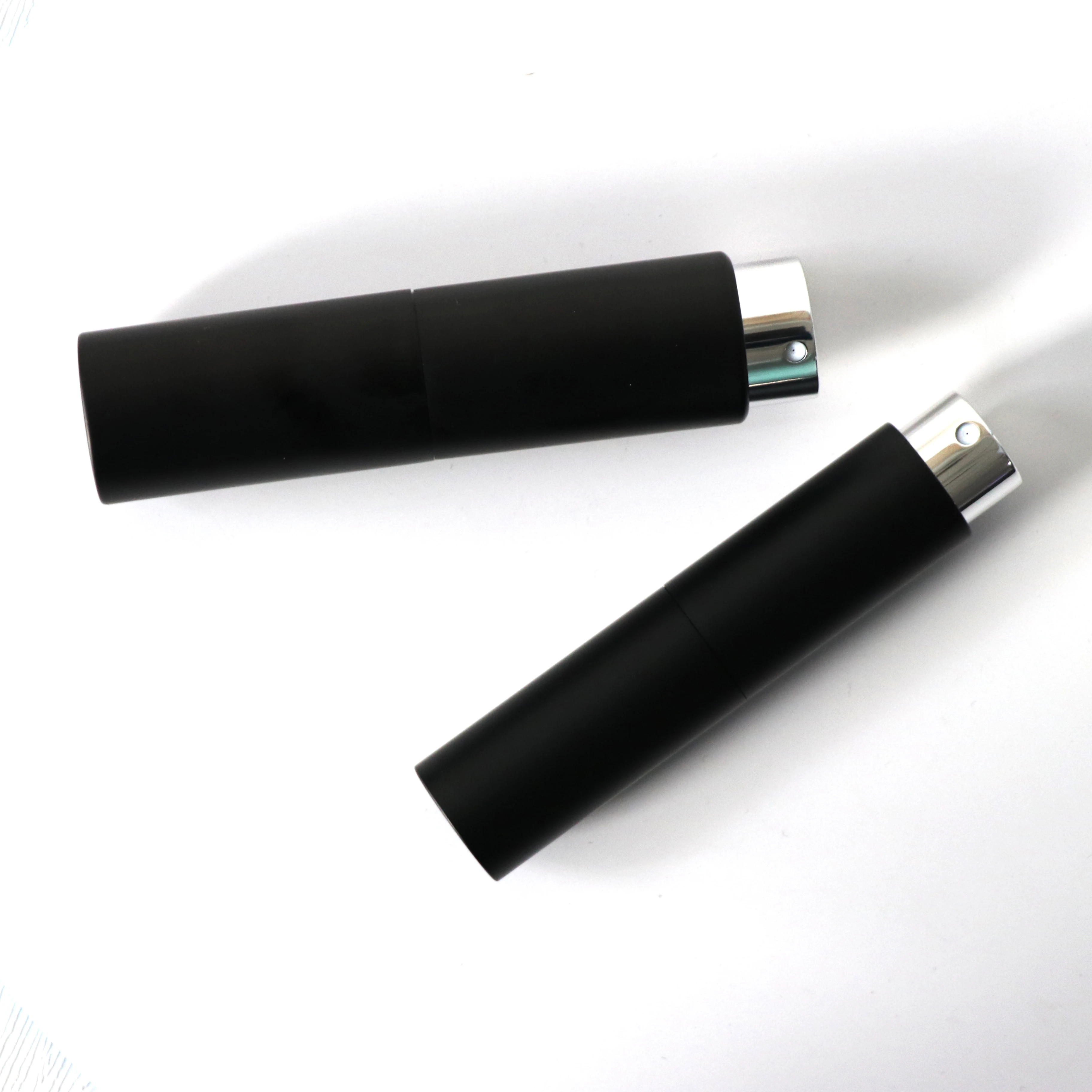 Factory wholesale oil perfume atomizer Clear square glass perfume bottle with spray 10ml 15ml 20ml 30ml 50ml