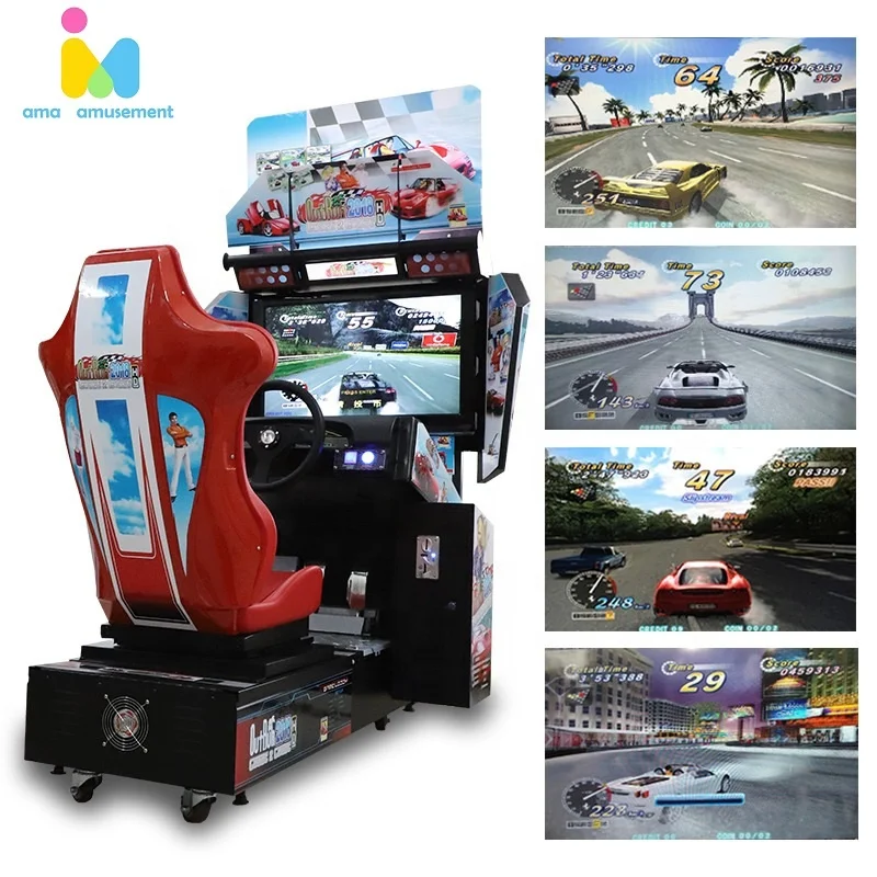 Maquina De Juego De Carreras игровой автомат с монетоприемником аркадный автомат видеоигровой симулятор гоночный автомобиль Аркадный Игровой Автомат
