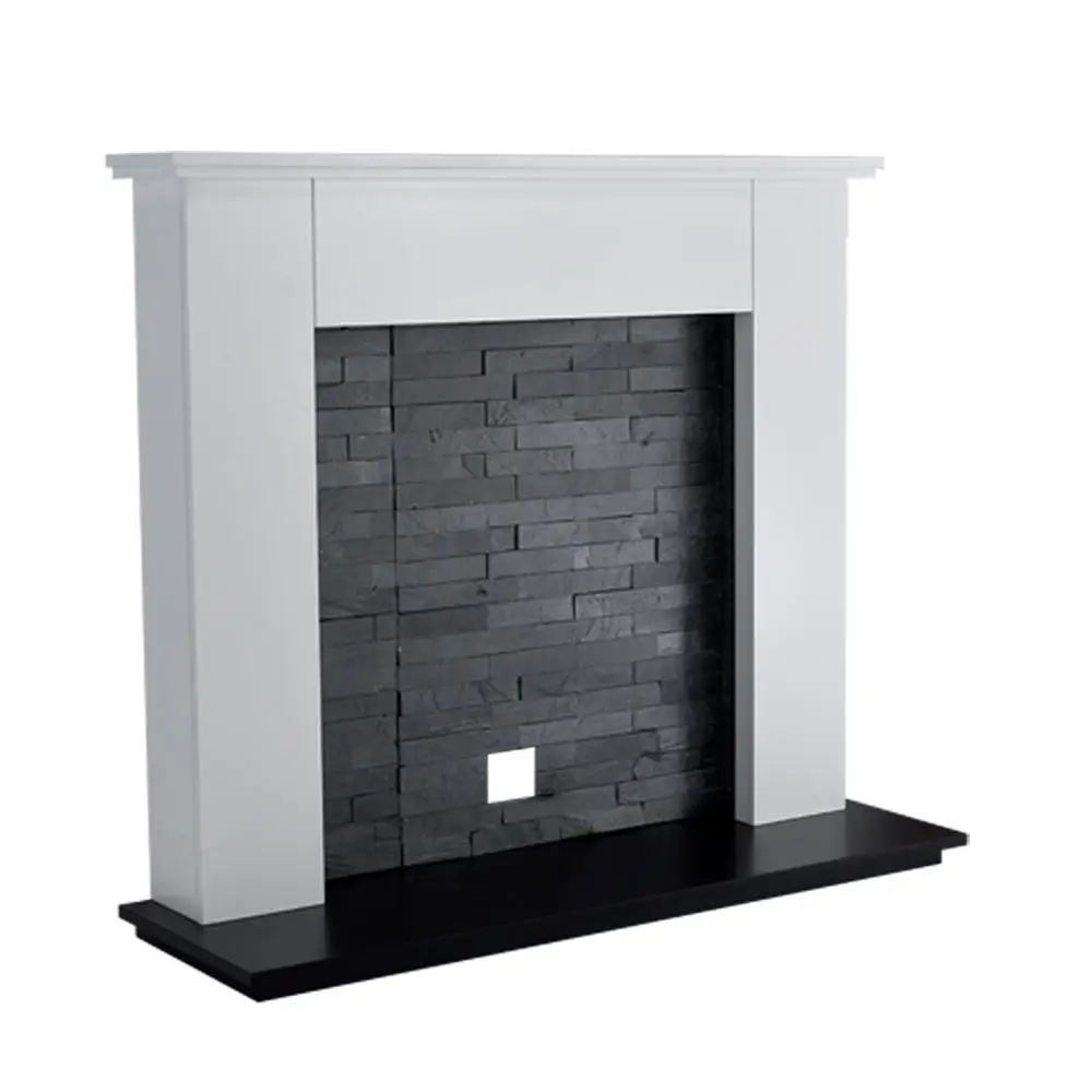 New Style White Color Contemporary Appearance LED Electric Fireplace For Living Room
