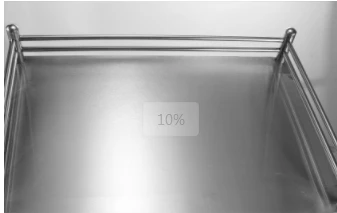 Medical Stainless Steel  2 Shelves Hospital Dressing Trolley With Two Drawers